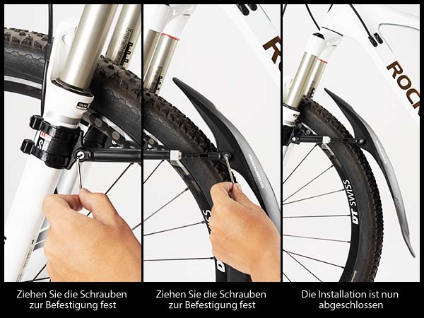 ROCKBROS Fahrrad Schutzbleche Set VorneHinten Flexible Fahrradschutzblech Verstellbar (5).jpg__PID:11315de5-362a-4b93-9d4c-7df208947159