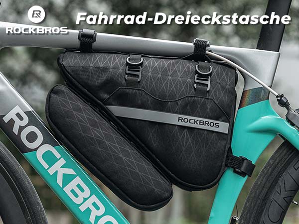ROCKBROS Fahrradtasche Set 2-in-1 Abnehmbare Rahmentasche 1,3 L+0,7 L Schwarz-Details (2).jpg__PID:90722c12-491b-436a-ae4a-9e9dabcd28a7
