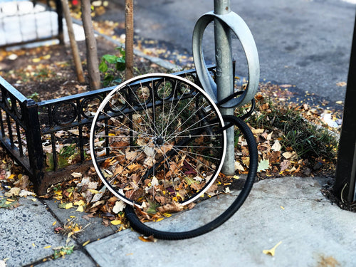 Wie man Fahrraddiebstahl in der Stadt vermeidet Foto