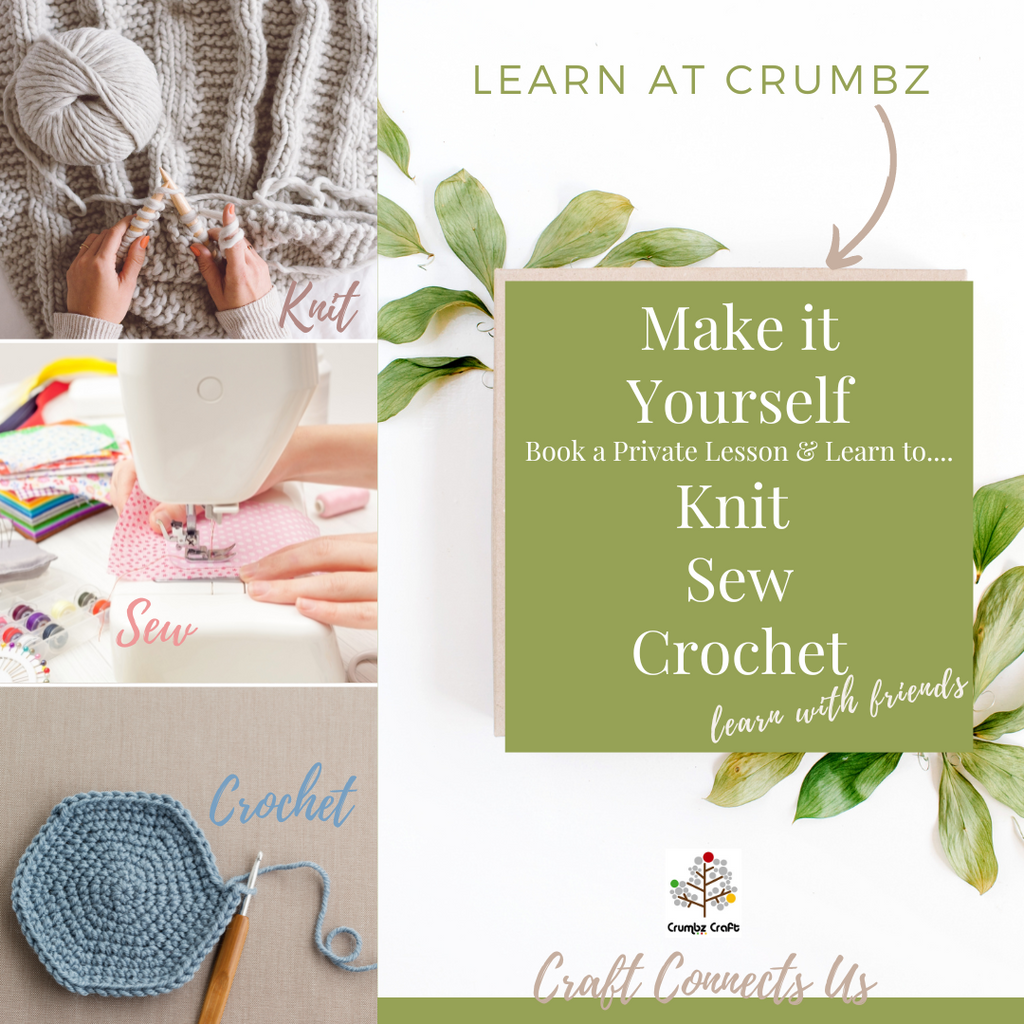 Crumbz Craft, Knit, Hook, Sew, Healesville
