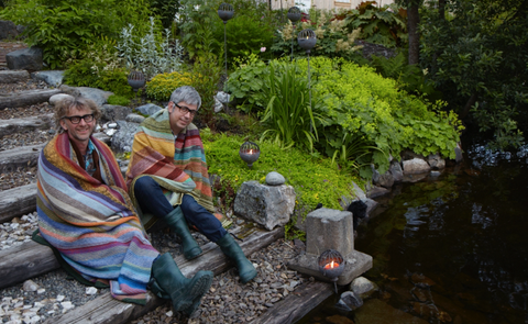 Arne & Carlos' garden in Norway
