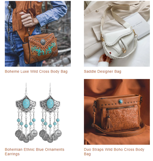Our Shopping Selection Wild Boho Boheme Luxe Accessories by MONTIPI