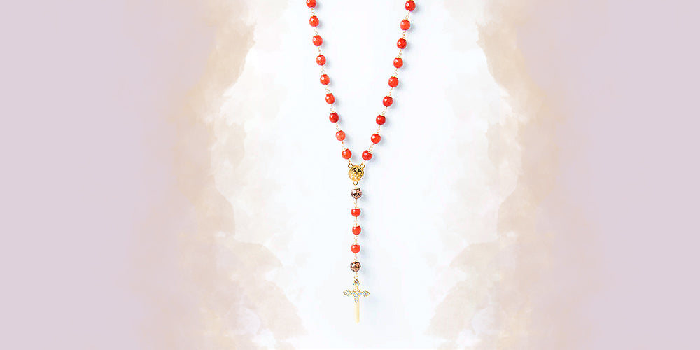 Incendio Rosary Real Jade Necklace