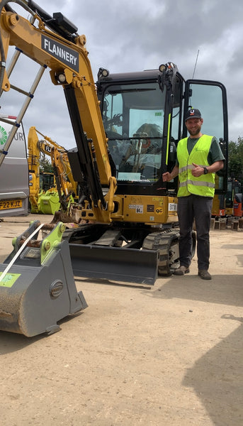 Flannery excavator with Unicontrol Machine Control