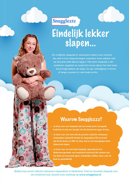 volwassen slaapzak advertentie