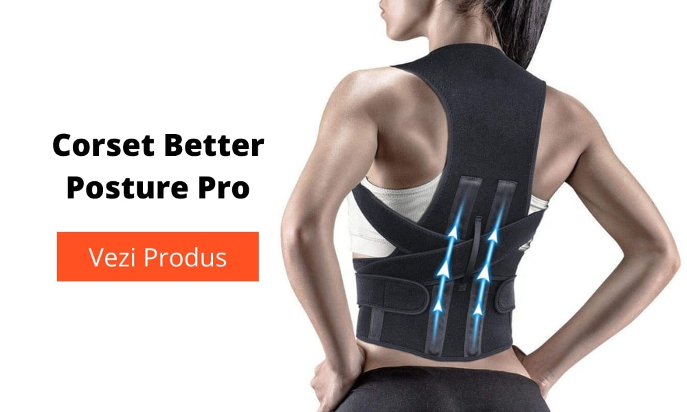 Corset pentru corectarea coloanei Better Posture Pro