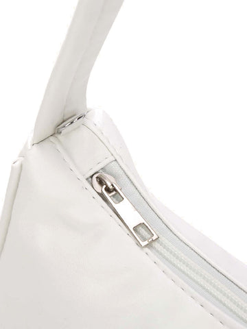 Olivia Mark - Chain & Butterfly Decor Baguette Bag  - Women Shoulder Bags
