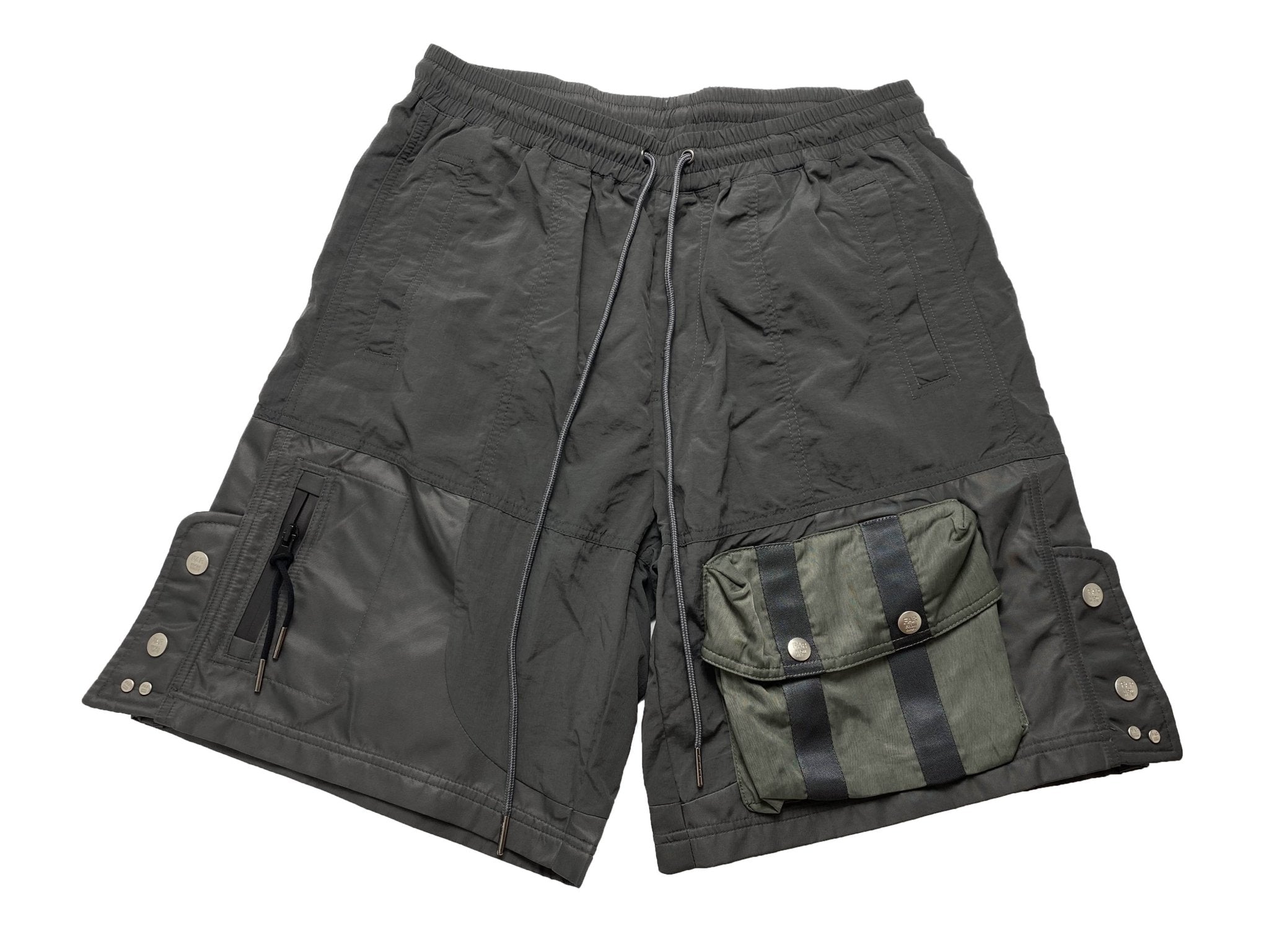 FAR.ARCHIVE 21SS FAR FRONT POCKET NYLON SHORTS;VIBE STYLE;WOOK