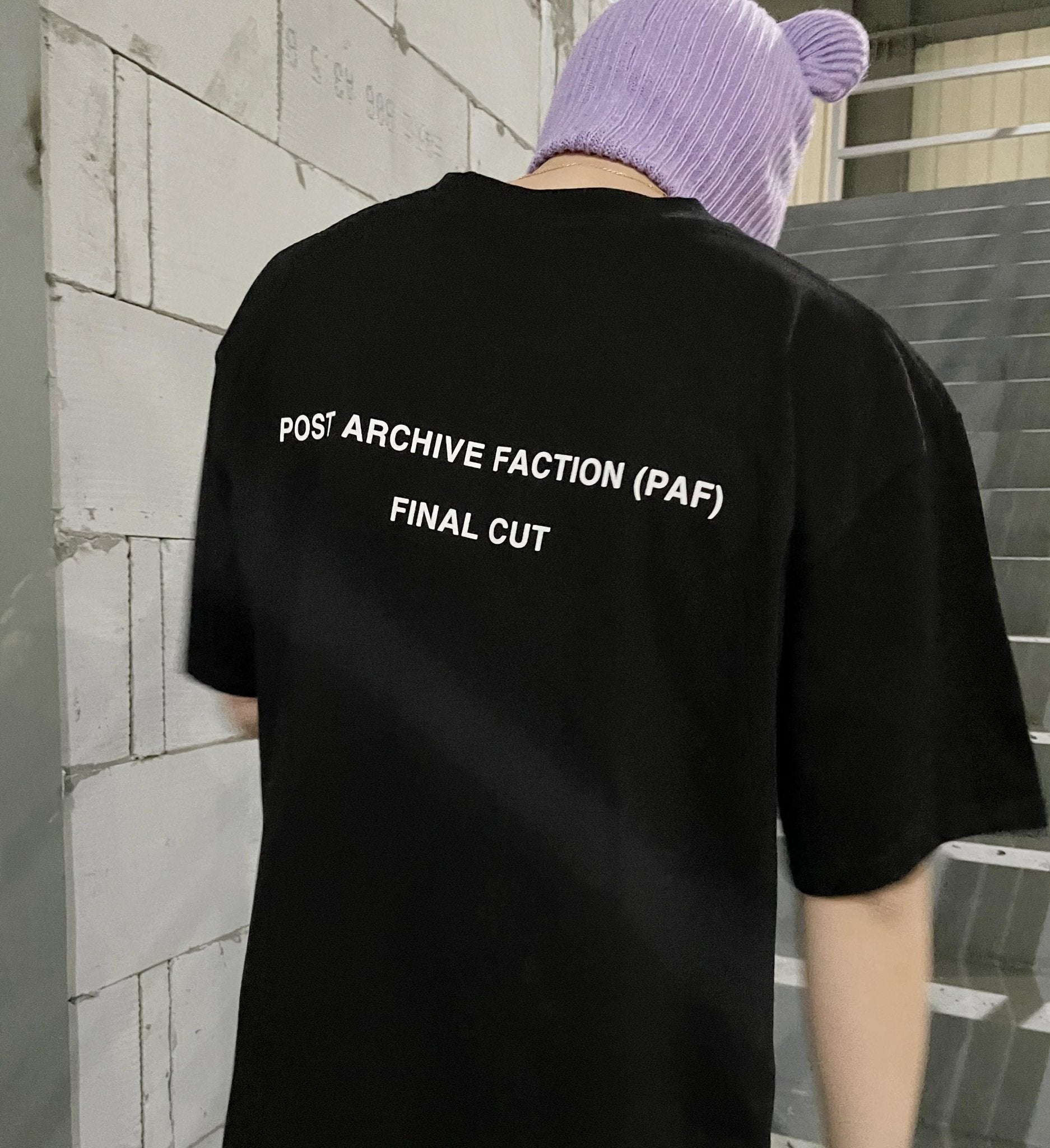 らくらくメ post archive faction Tシャツ bZW49-m58011627383 メンズ