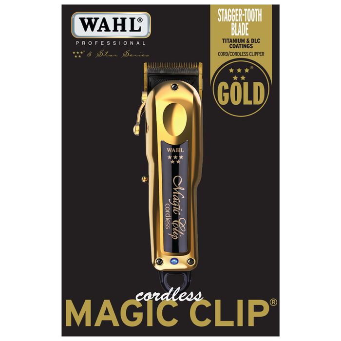 Wahl Professional 5-Star Magic Clip #8451 Great for Barbers and Stylists  Precision Fade Clipper with Zero Overlap Adjustable Blades, V9000  Cool-Running Motor, Variable Taper and Texture Settings 