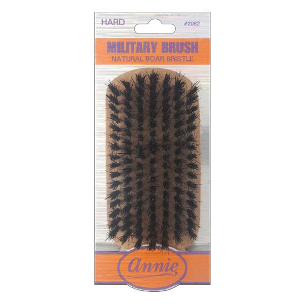 Annie Hard Wave Boar & Nylon Bristle Brush Light Brown