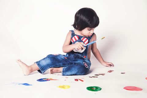 Little Artist - Baby Photoshoot Idea