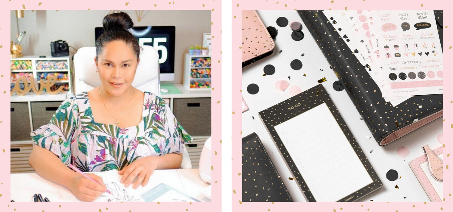 Filofax Confetti Stationery Collection