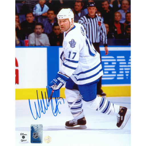 Wendel Clark Autographed Toronto Maple Leafs 8x10 Photo