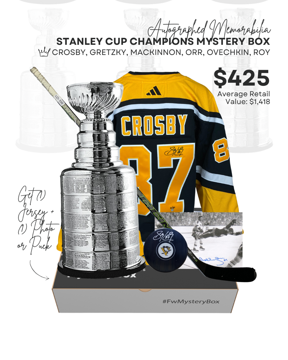 Stanley Cup Champions Mystery Box. Frameworth Sports