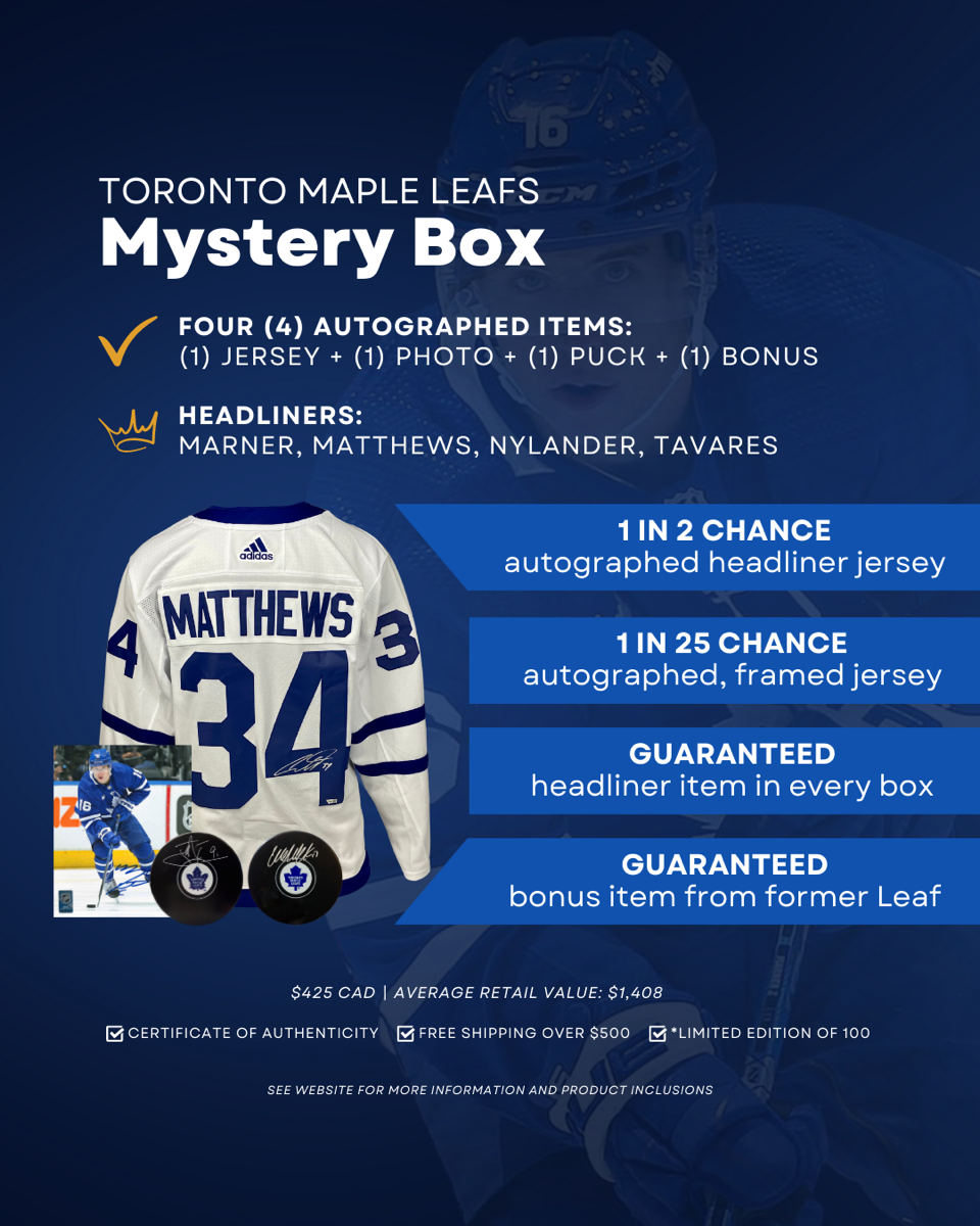 Auston Matthews Toronto Maple Leafs Autographed Fanatics Authentic adidas  2022-23 Reverse Retro Authentic Jersey
