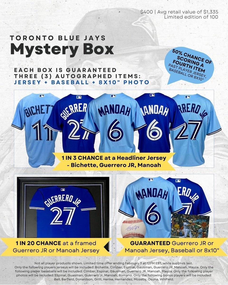 Toronto blue jays mystery box