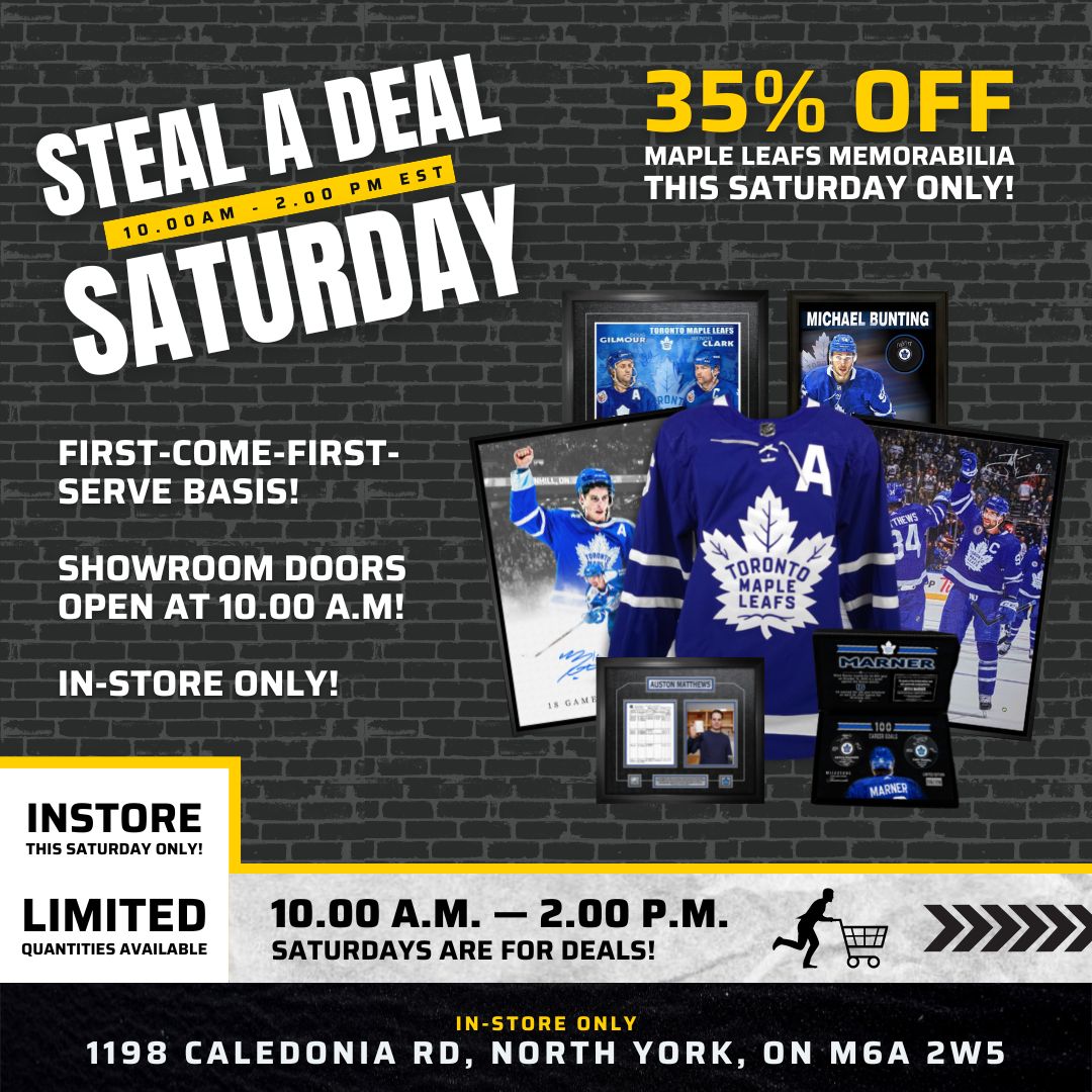 toronto maple leafs memorabilia sale