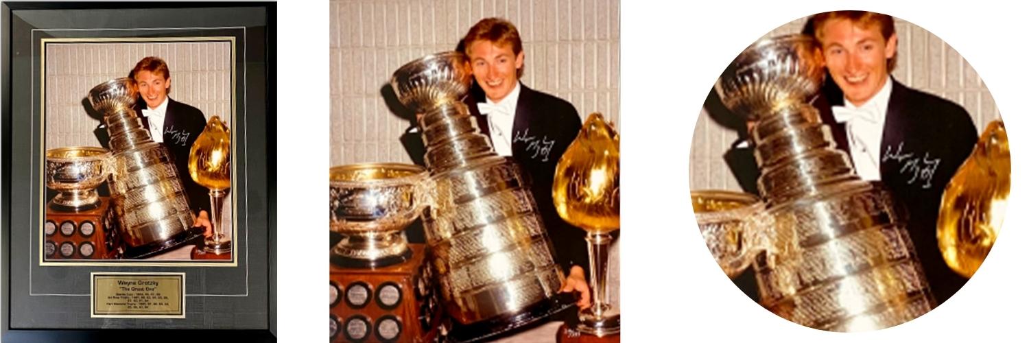 Wayne Gretzky Autographed Replica Stanley Cup Trophy