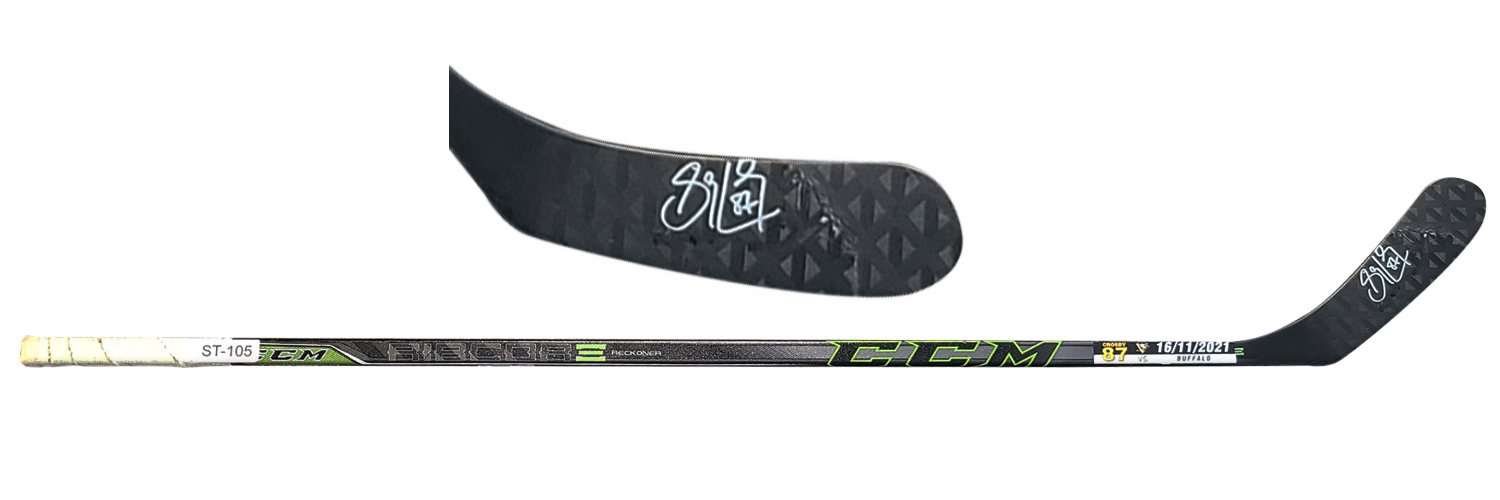 Auston Matthews Game Used Stick - Game Used Only