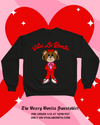 PREORDER BEARY BONITA BLACK SWEATSHIRT