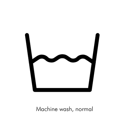 Machine Wash Normal Laundry Icon
