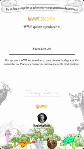 Donación WWF - Fauna