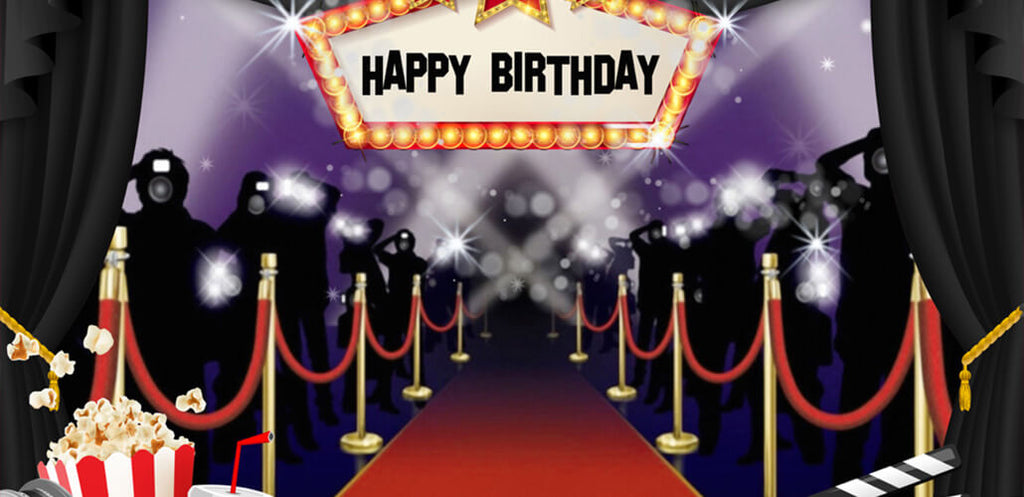 Grand birthday backdrops for adults!