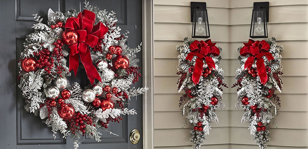 Using holiday decorations to enhance the festive atmosphere!
