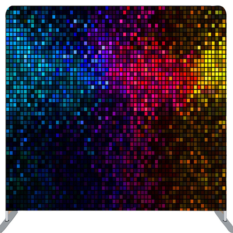 Colorful Disco Sequin Glitter Dance Party Backdrop - Lofaris