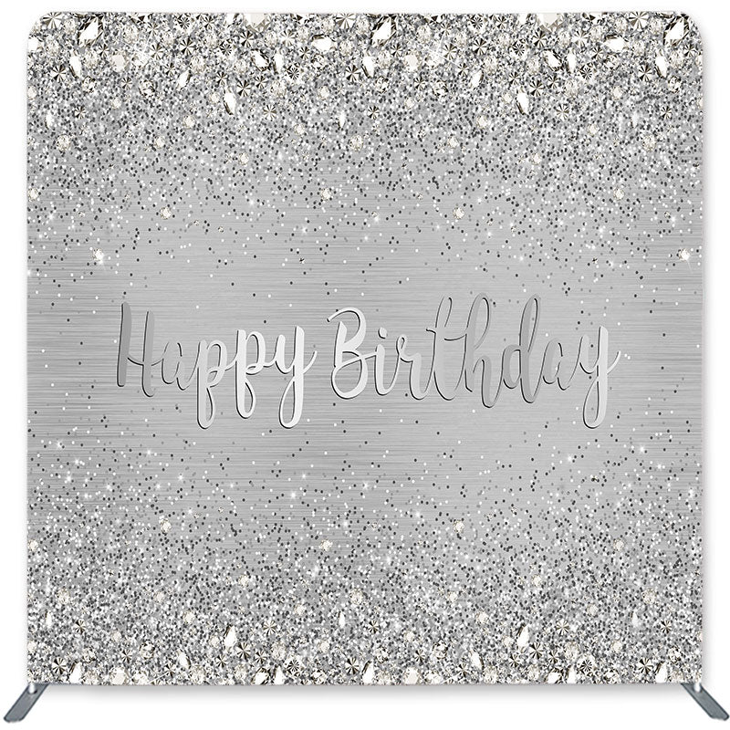 Light Grey Simple Fabric Backdrop Cover for Birthday – Lofaris