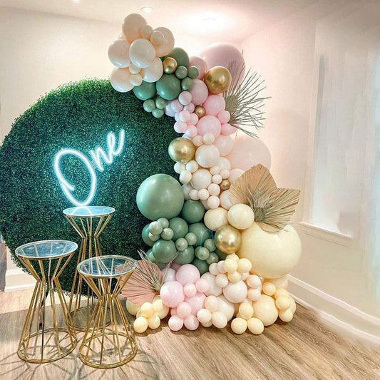 White Balloon Arch Kit Theme Party Decorations