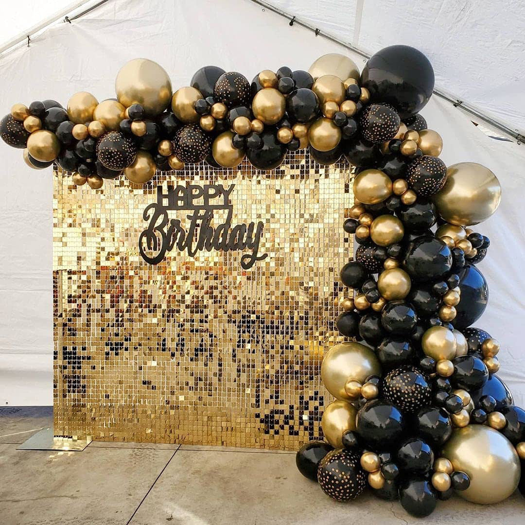 Lofaris Sequin Wall Panels Backdrop for Party Wall Art Decor