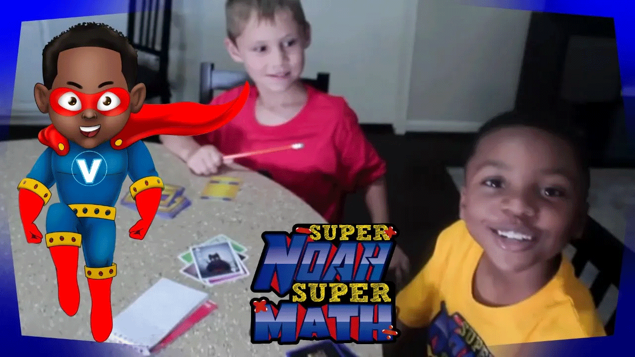 YouTube Link to Super Noah Super Math video featuring Noah playing the game with his buddy Nox.