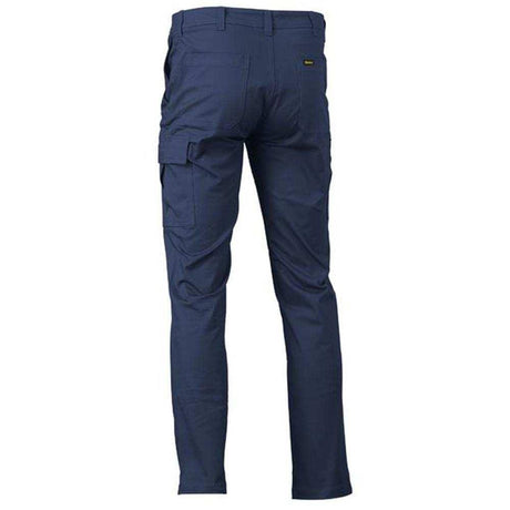 STRETCH COTTON DRILL CARGO TROUSERS