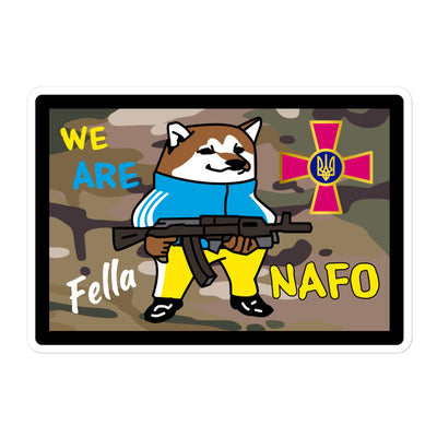 NAFO - You Pronounced This Nonsense - Sticker – Saint Javelin