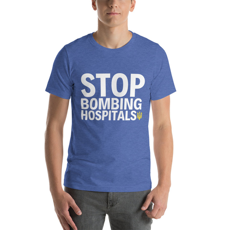 Stop Bombing Hospitals - Adult TShirt