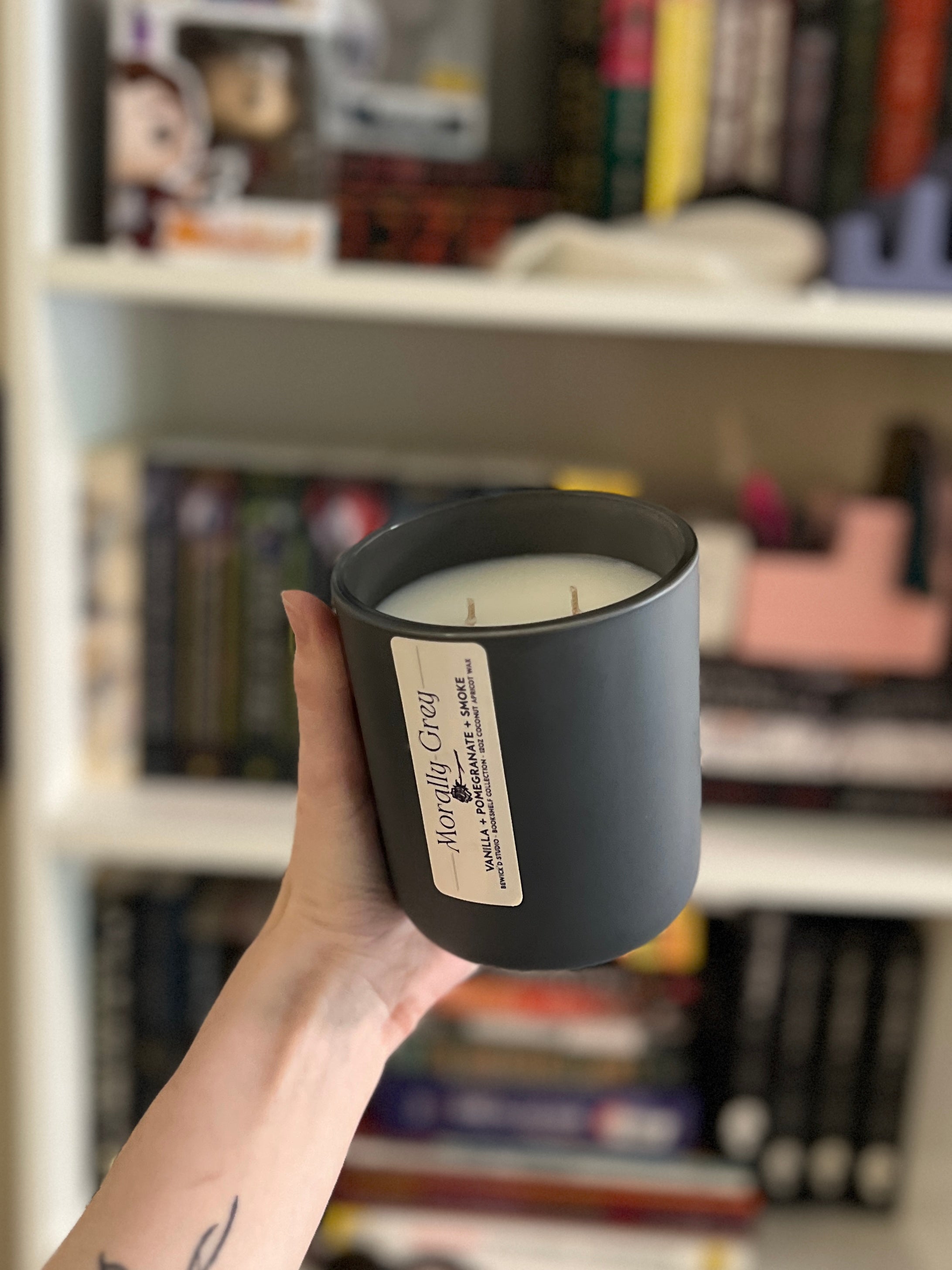 MORALLY GREY - Book Trope inspired 12oz Candle