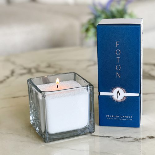 Foton Pearled Candle, Dreamy Dunes, New