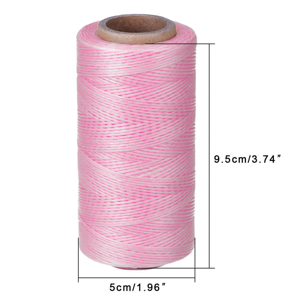 The size of the leather sewing waxed thread