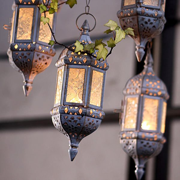 Moroccan Hanging Candle Lanterns