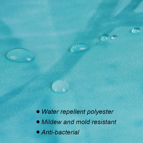 Waterproof polyester of shower curtains