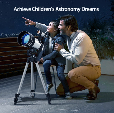 professional astronomical telescope for space