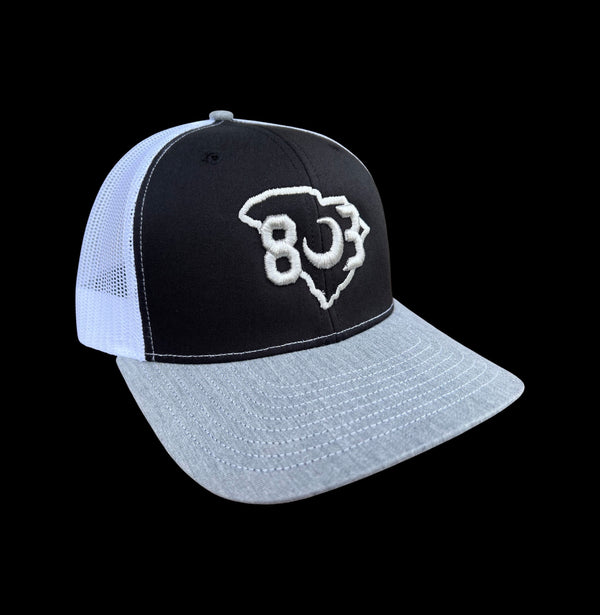 803 Richardson Navy & Light Blue Trucker