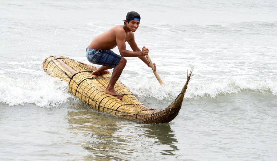 peru fisher man sup