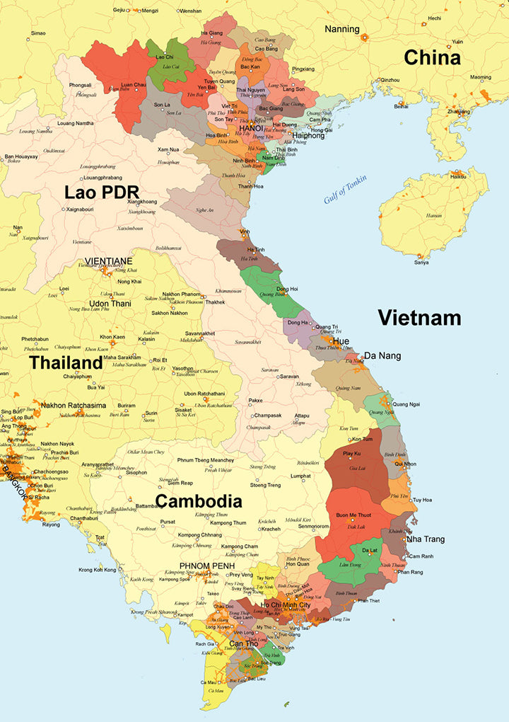 世界地図ポスター アメリカ メキシコ 中国 韓国 タイ ベトナム インドネシア 西ヨーロッパ Hotdogger