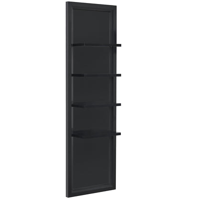 Gondola free standing double retail display shelf