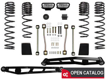 2.5" Coil Lift Kit Jeep Wrangler JL JLU