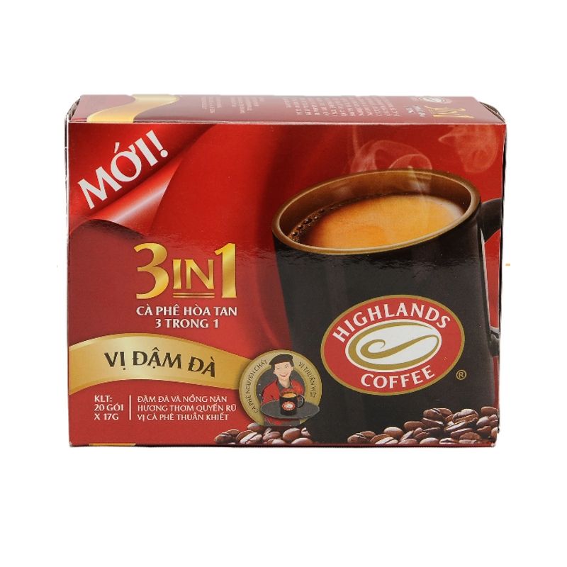 Highlands Coffee Vietnamese Ground Coffee Beans Box of 20