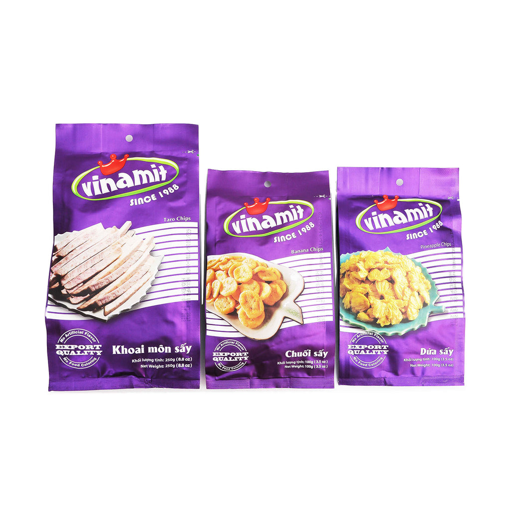 Vinamit Vietnam Taro Banana Pineapple Chips High Quality Food Vietsway Com